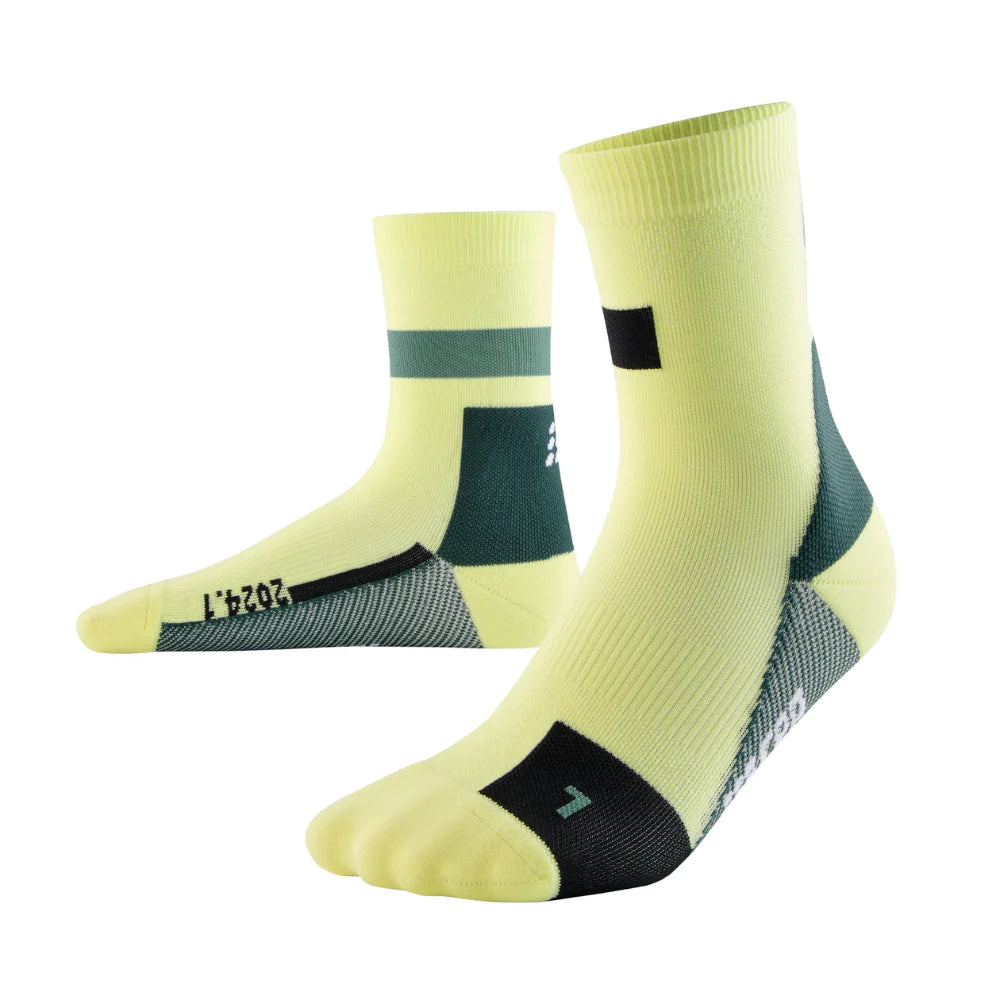 Womens CEP Mid Cut Socks Compression The Run Limited Edition