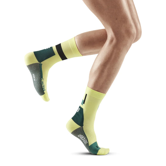 Womens CEP Mid Cut Socks Compression The Run Limited Edition