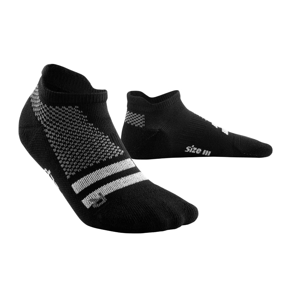 Mens CEP No Show Sock Compression Training
