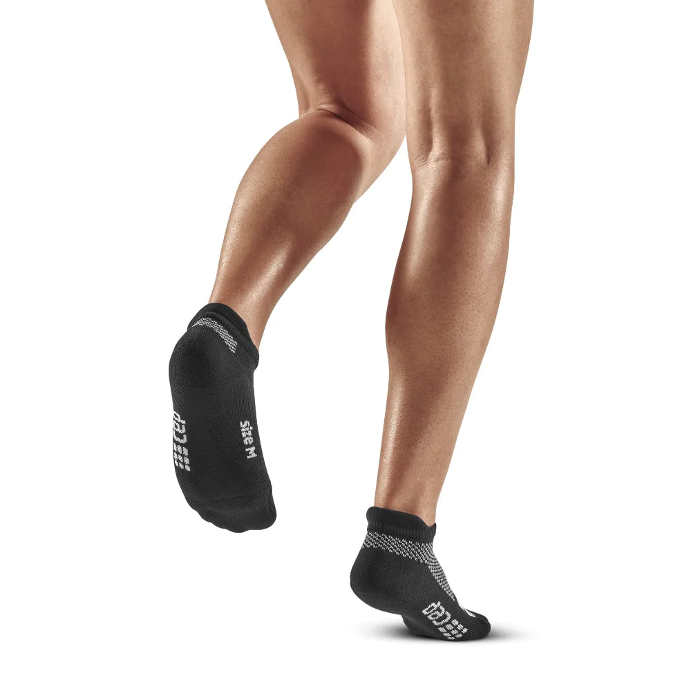 Mens CEP No Show Sock Compression Training