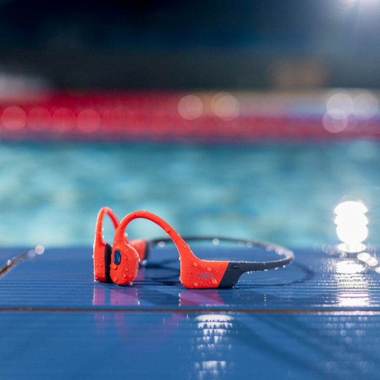 SHOKZ OpenSwim PRO MP3 + Bluetooth Open Ear Headphones