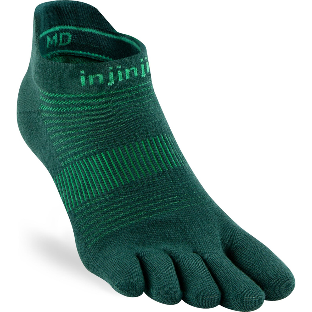Injinji RUN No Show Toe Socks 2.0- Lightweight