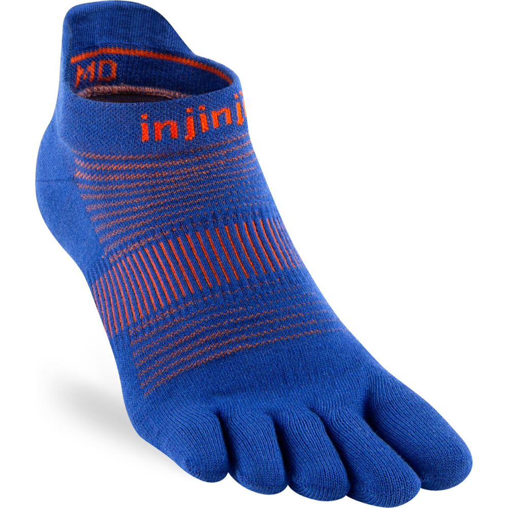 Injinji RUN No Show Toe Socks 2.0- Lightweight