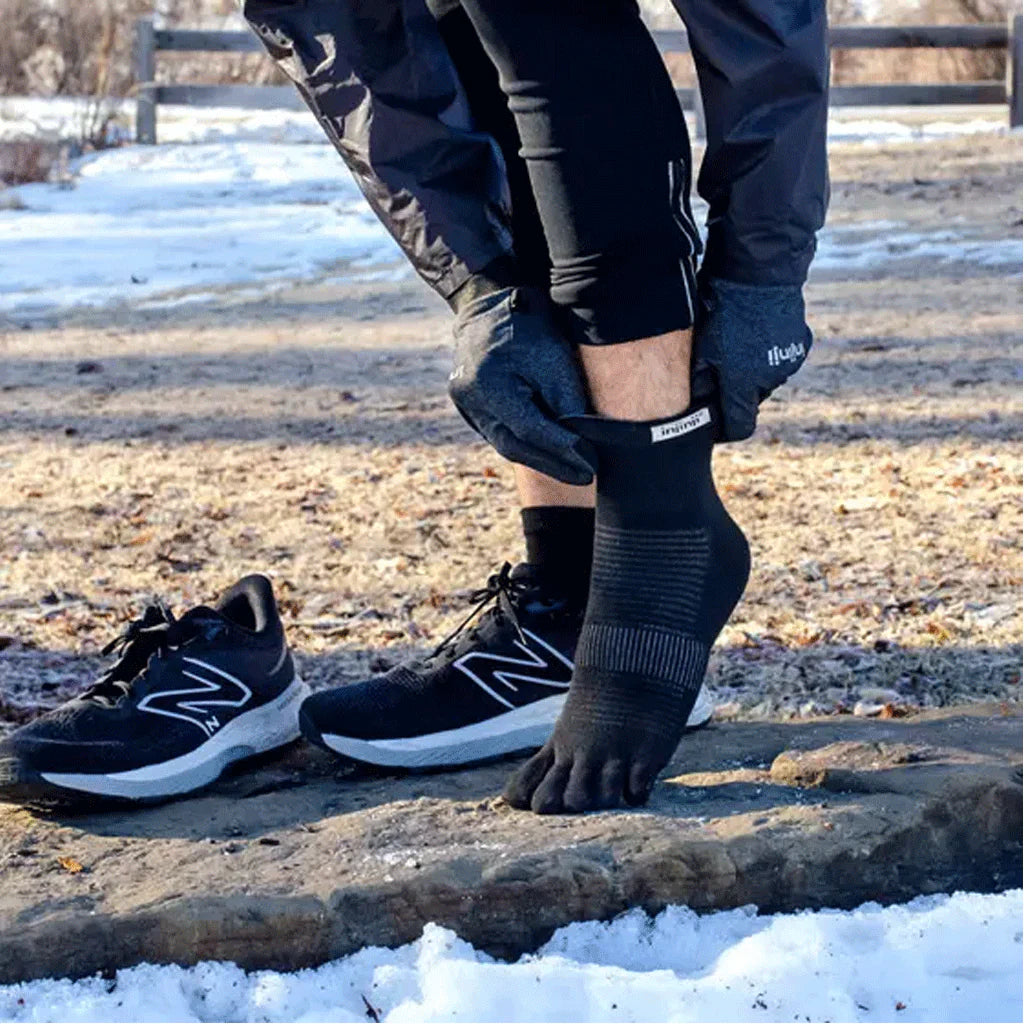 Injinji RUN Mini Crew Toe Socks - Lightweight Cushion