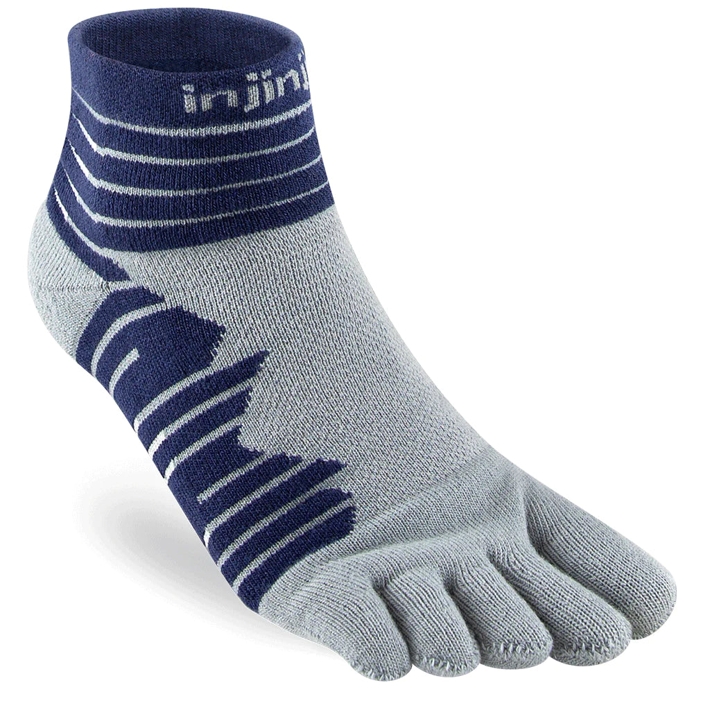 Injinji ULTRA RUN Mini Crew Toe Socks