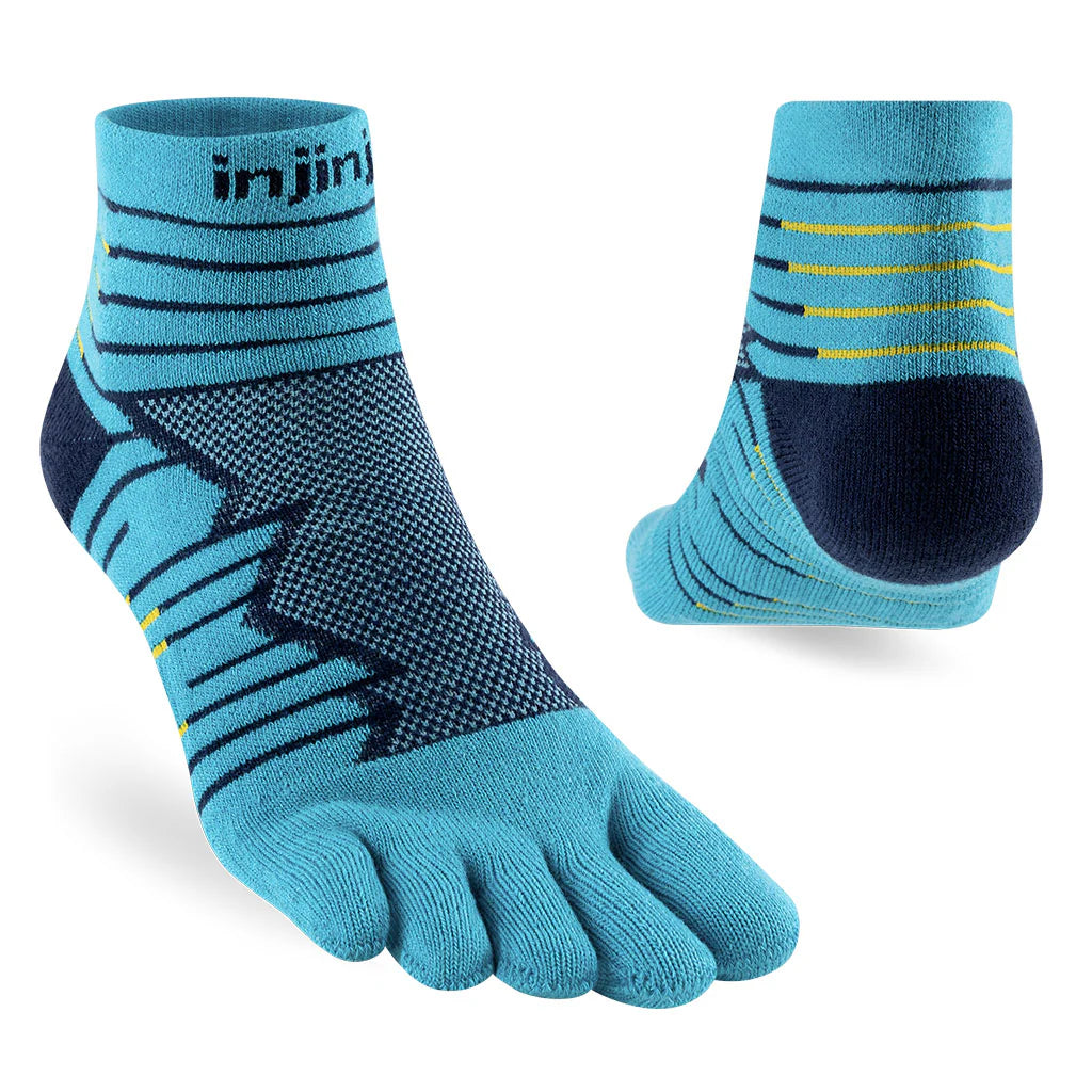 Injinji ULTRA RUN Mini Crew Toe Socks