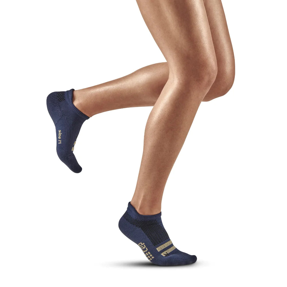 Mens CEP No Show Sock Compression Training