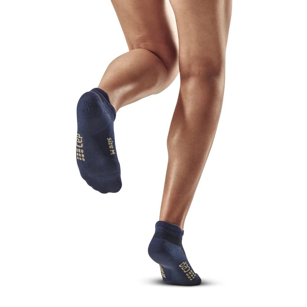 Mens CEP No Show Sock Compression Training