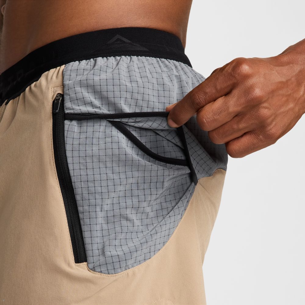 Mens Nike Trail Second Sunrise DF 5in Shorts