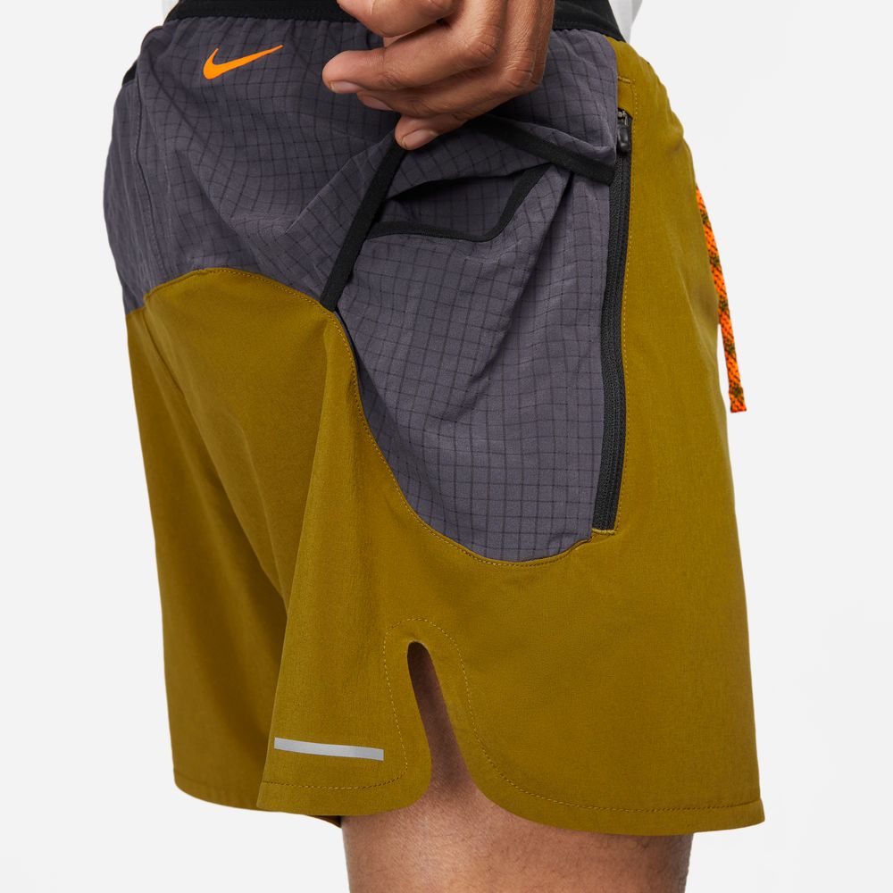 Mens Nike Trail Second Sunrise DF 5in Shorts