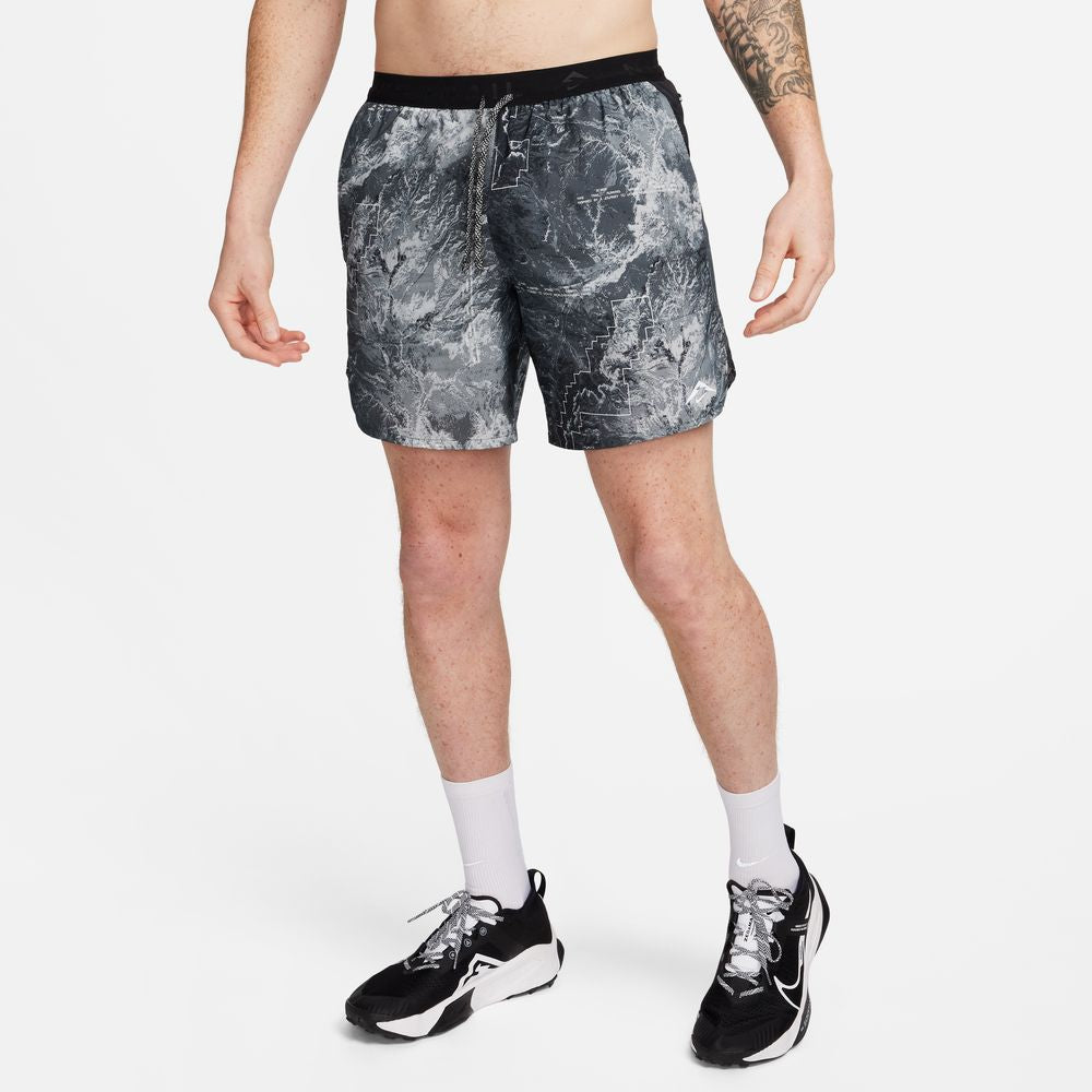 Mens Nike Dri Fit Stride 7" BF Trail Short AOP