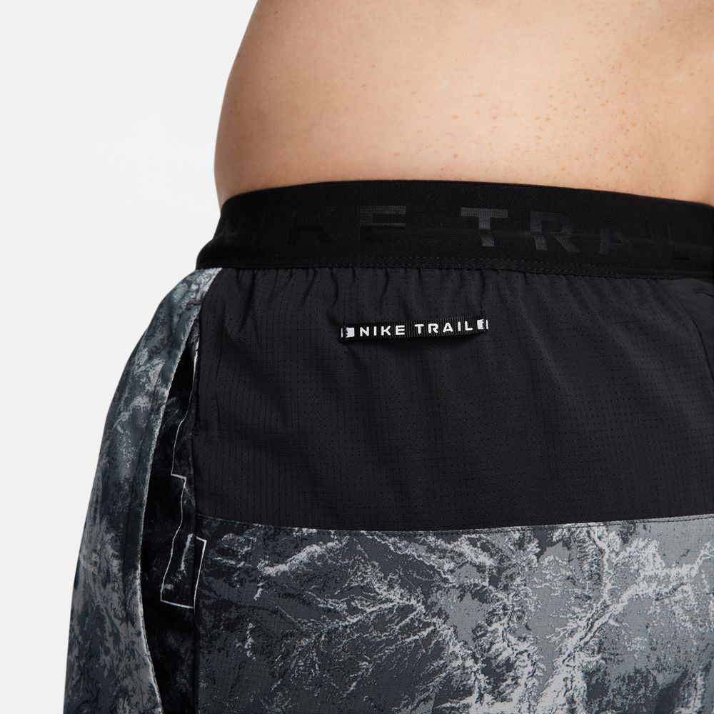 Mens Nike Dri Fit Stride 7" BF Trail Short AOP