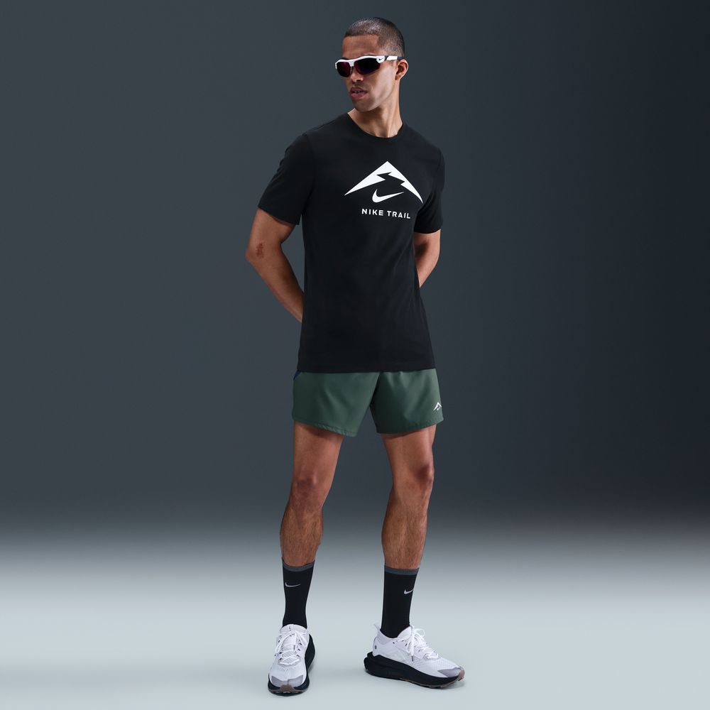 Mens Nike Dri Fit Trail Running T Shirt