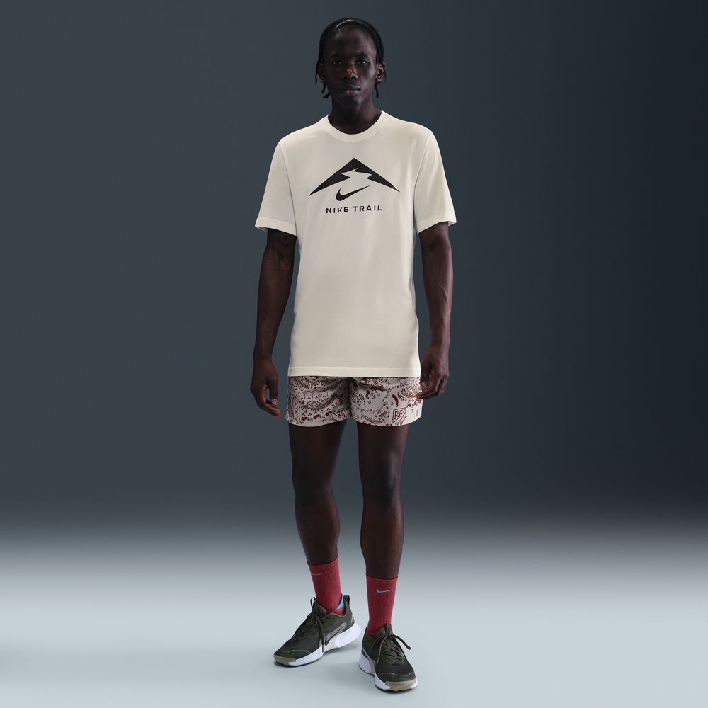 Mens Nike Dri Fit Trail Running T Shirt
