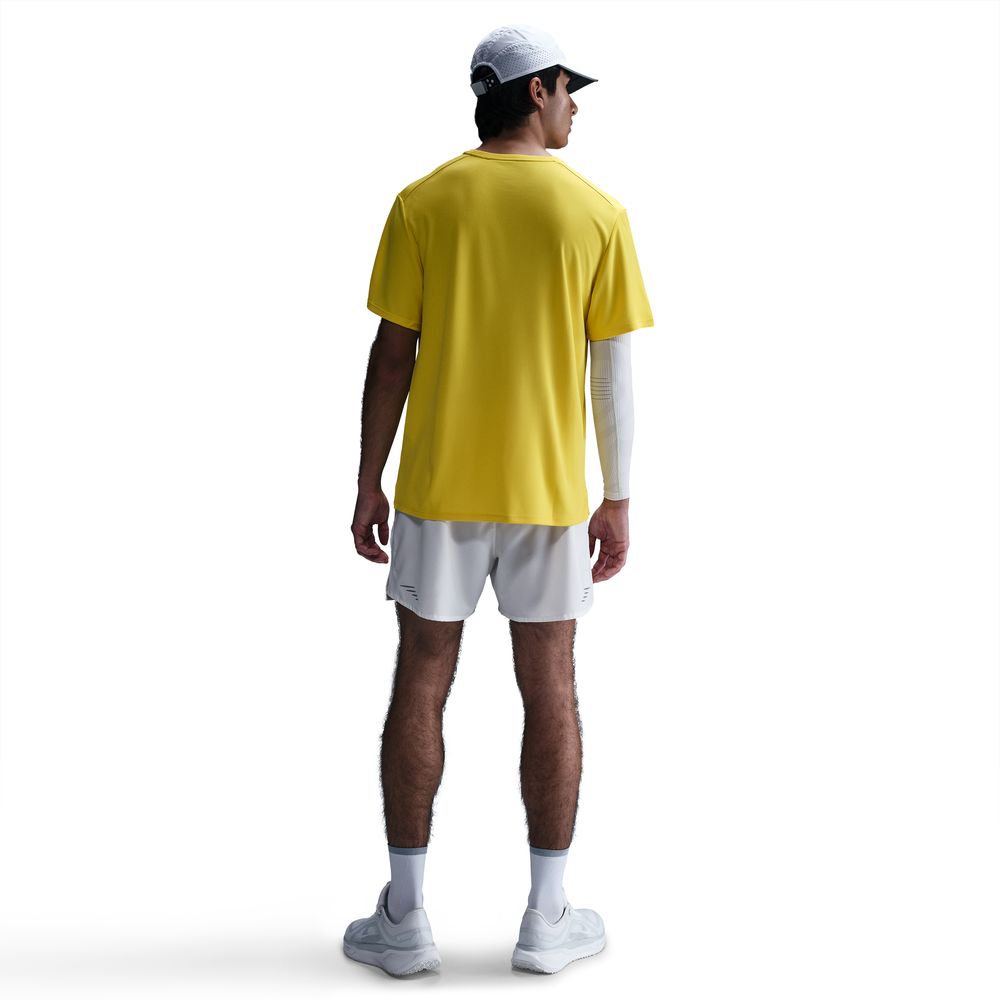 Mens Nike Miler Run Energy Short-Sleeve Running Top