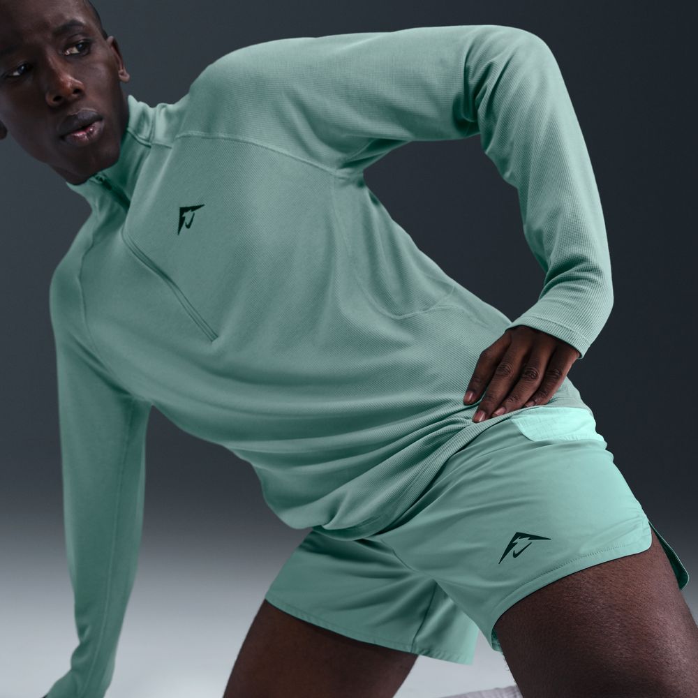 Mens Nike Trail Second Sunrise 5in Shorts