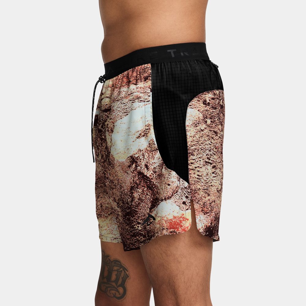 Mens Nike DF Trail AOP 6inch Brief-Lined Shorts AOP