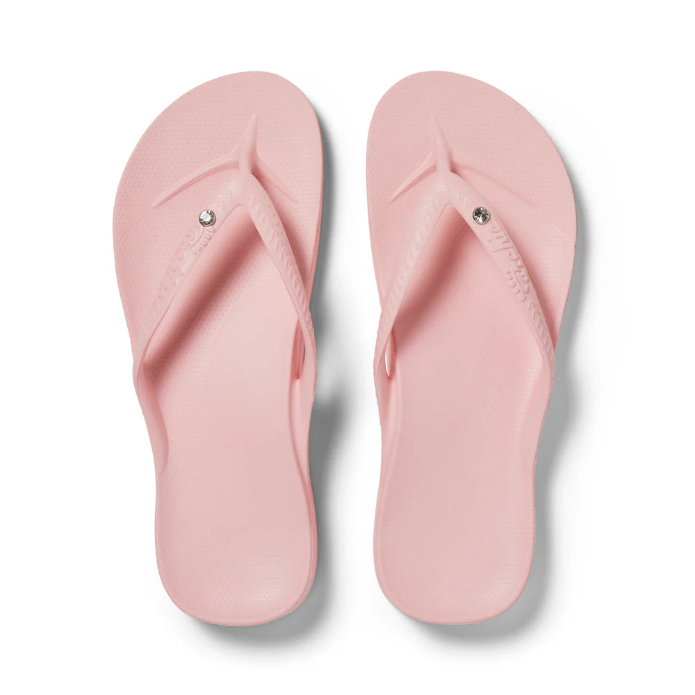 Archies Arch Support Thongs - Crystal
