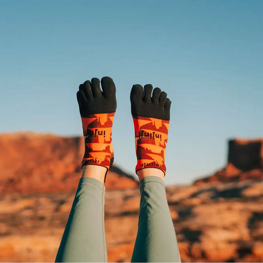 Injinji Artist Designed No-Show Toe Socks