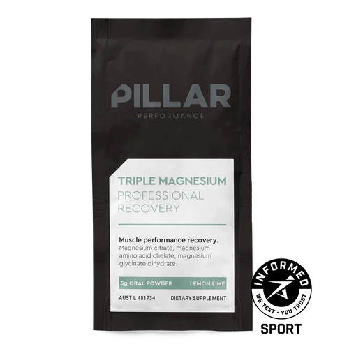 Pillar Performance Triple Magnesium Professional Recovery Powder Pouch