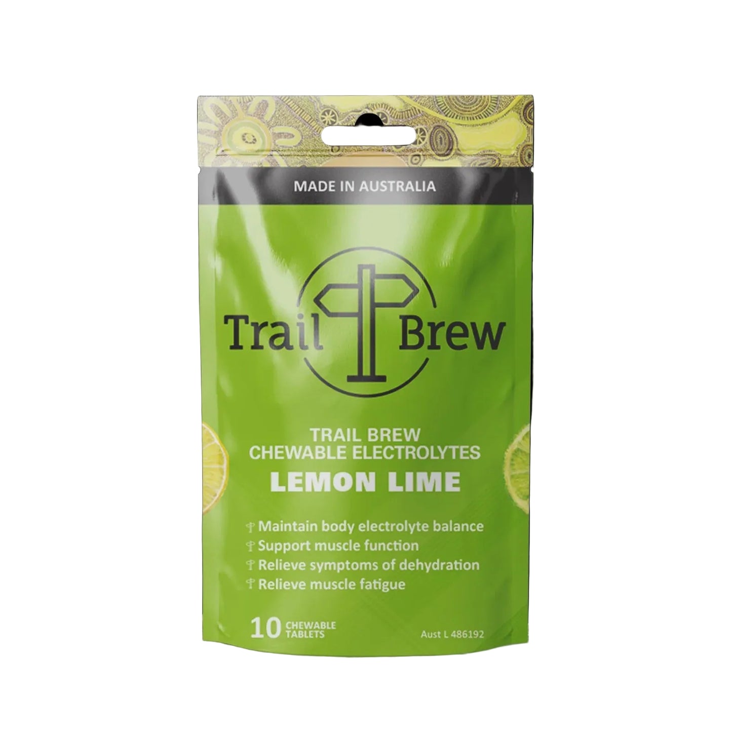 Trail Brew Chewable Electrolyte Tablets- 10 Tablet Pouch