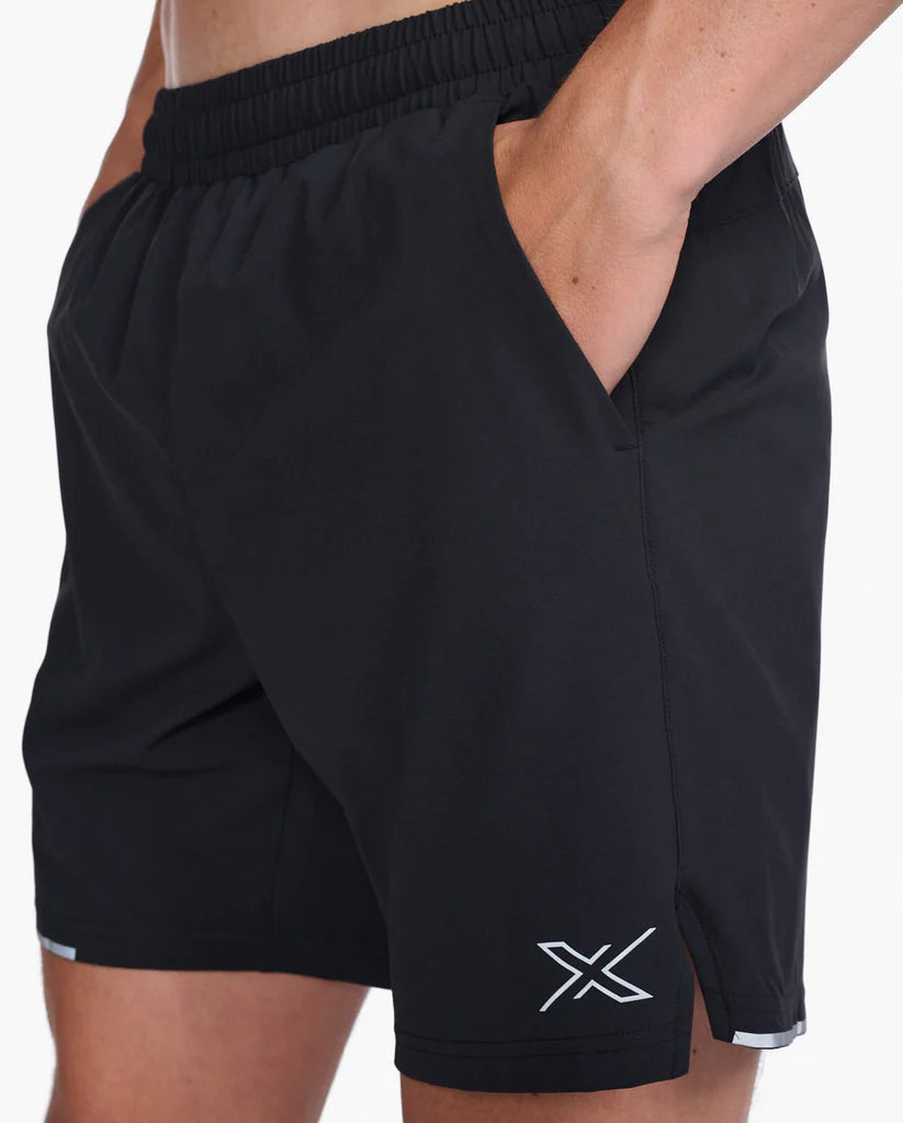 Mens 2XU Aero 7 Inch Shorts