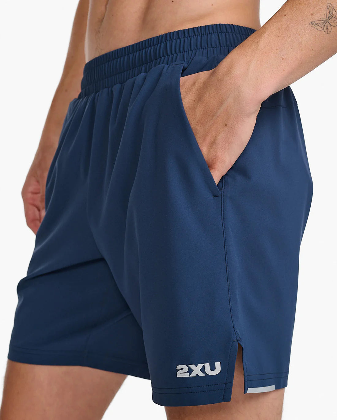 Mens 2XU Aero 7 Inch Shorts