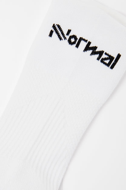 Unisex NNormal Running Socks - White