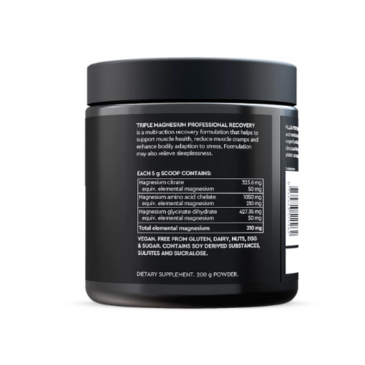 Pillar Performance Triple Magnesium Professional Recovery Powder Jar