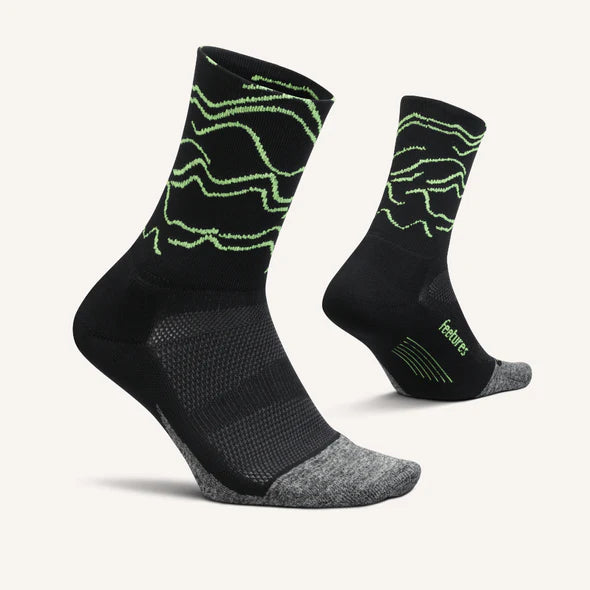 Feetures! Elite Light Cushion Mini-Crew Sock