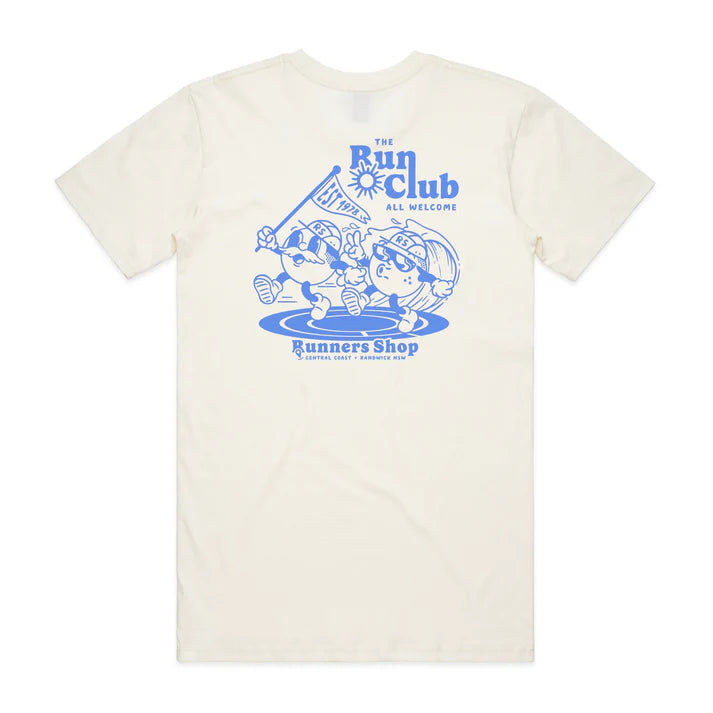 Unisex Run Club Tee - Runners Shop X Benny Supply & Co