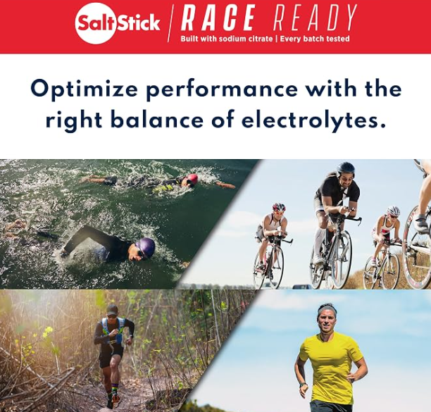 SaltStick 100cap PLUS Caffeine