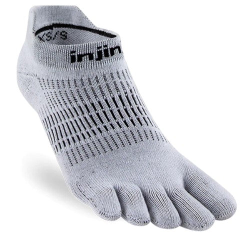 Womens Injinji RUN No Show Toe Socks - Lightweight