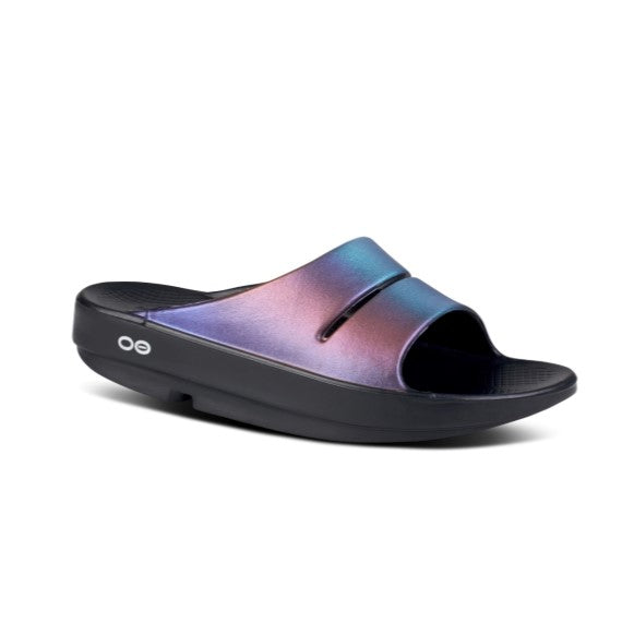 Womens Oofos Ooahh Luxe Slide
