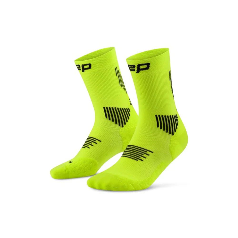 Mens CEP Mid Cut Socks CORE RUN Mid Cushion Compression