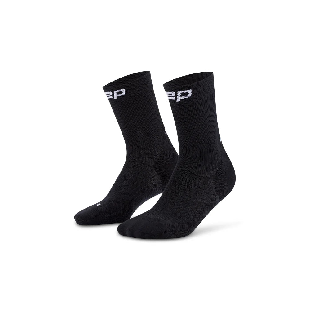 Mens CEP Mid Cut Socks CORE RUN Mid Cushion Compression