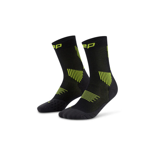Mens CEP Mid Cut Socks CORE RUN Mid Cushion Compression