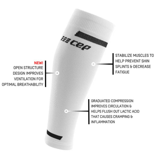 Mens CEP Calf Sleeves The Run Compression 4.0
