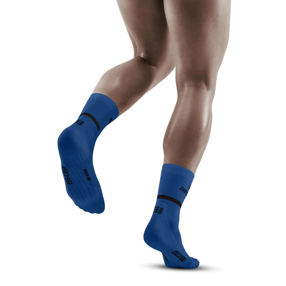 Mens CEP Mid Cut Socks Compression The Run 4.0