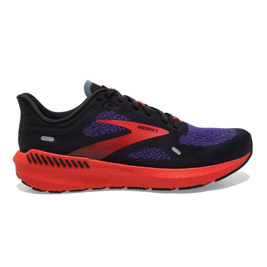 Black Deep Blue Red Mens Brooks Launch GTS 9