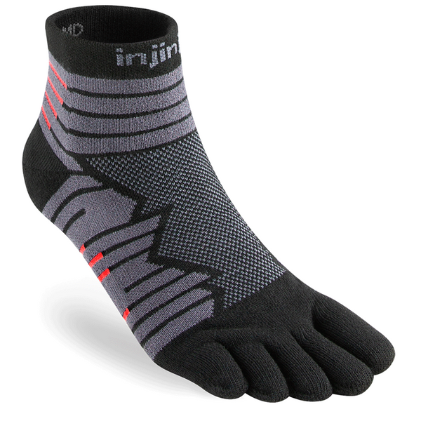 Injinji ULTRA RUN Mini Crew Toe Socks