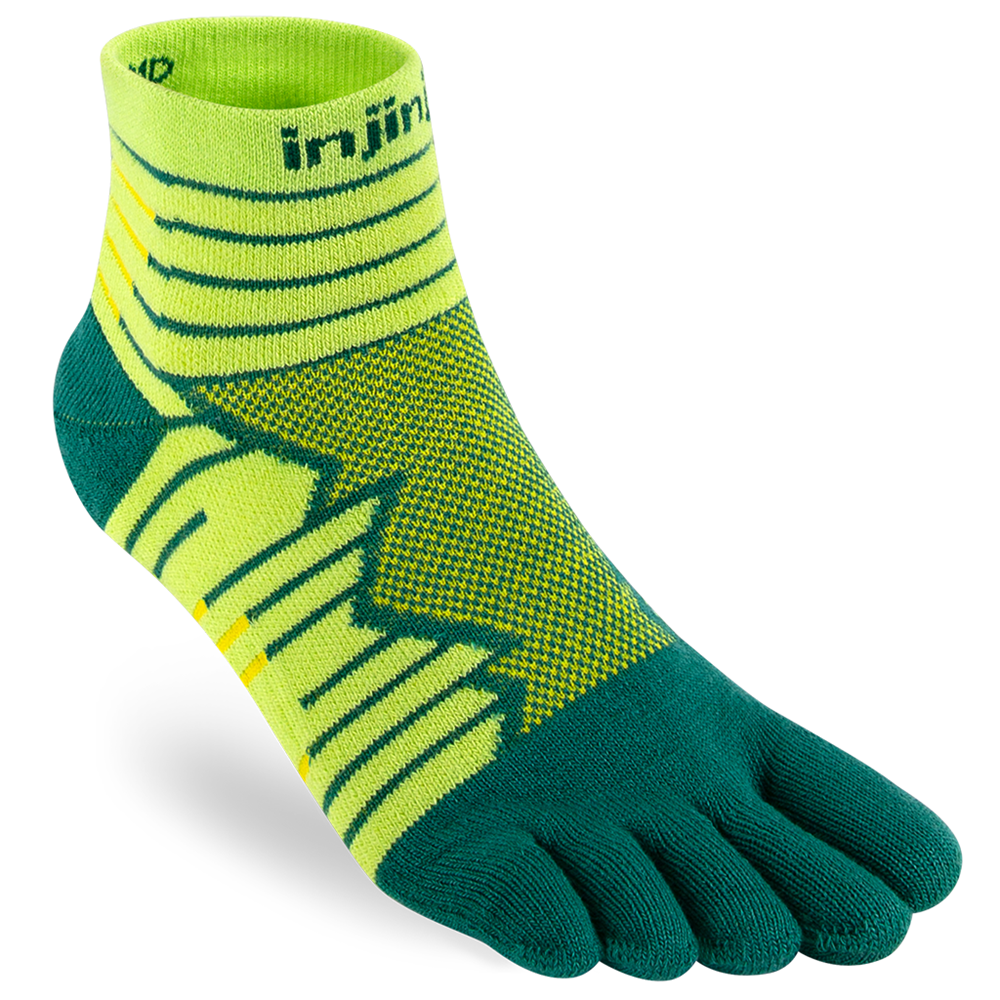Injinji ULTRA RUN Mini Crew Toe Socks