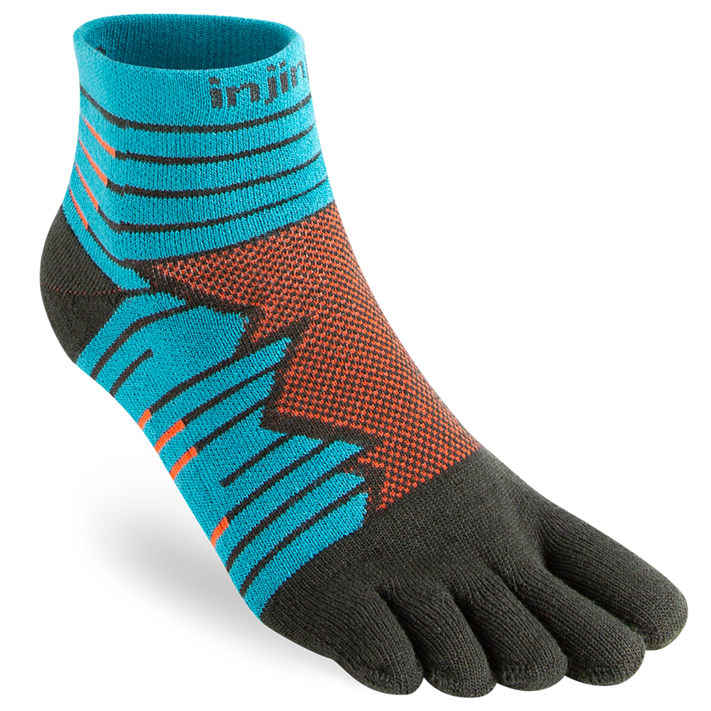 Injinji ULTRA RUN Mini Crew Toe Socks