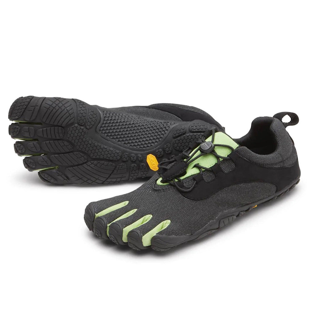 Black Green Mens Vibram V Run