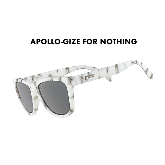 Goodr OG Running Sunglasses - Apollo-Gize For Nothing