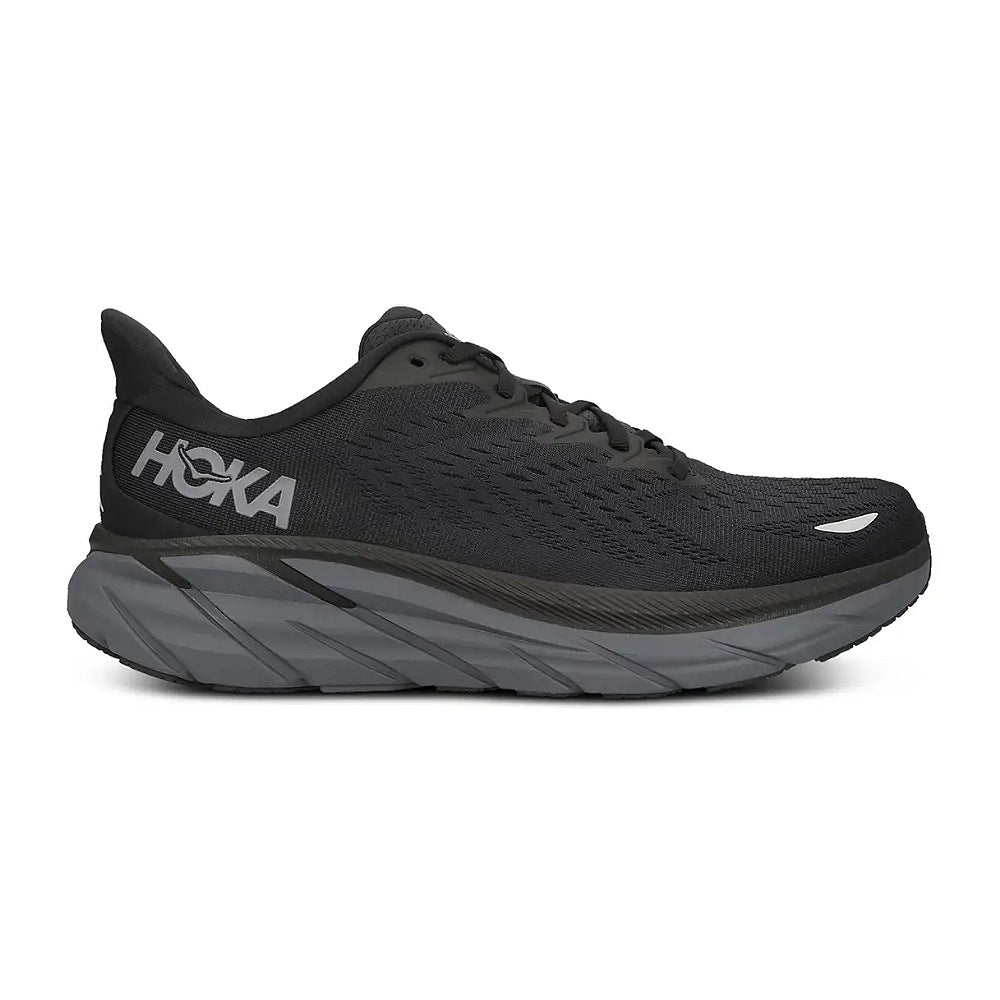 Black Black Mens Hoka Clifton 8