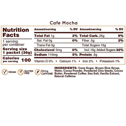 Hüma Chia Energy Gels Original (Single + Bulk Buy)