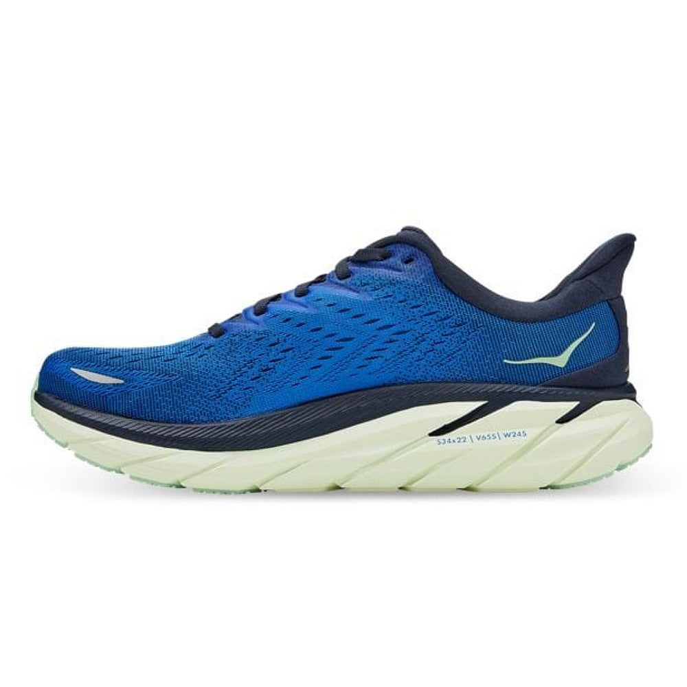 Dazzling Blue Outer Space Mens Hoka Clifton 8