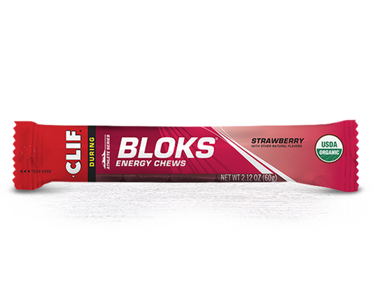 Strawberry Clif Bloks Energy Chews