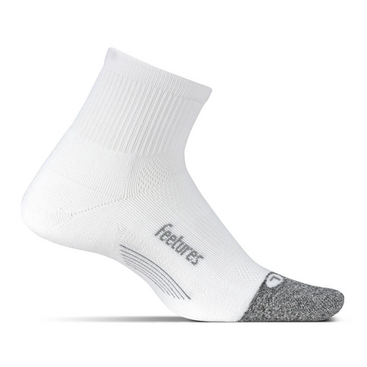 Feetures Plantar Fasciitis Compression Quarter Socks - Ultra Light Cushion